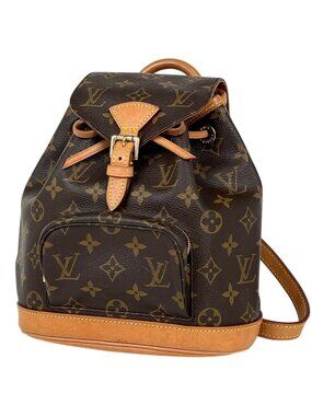 Louis Vuitton Mini Montsouris Backpack Monogram Brown